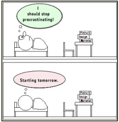 putting it off