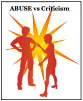 abuse vs criticism